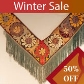 very old Fine silk camel decoration -WS160369