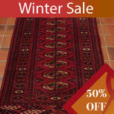 Handmade Russian Turkoman rug - WS263059