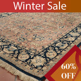 Fine handmade Oriental Qum wool and silk rug - WS295591
