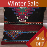 Small Handmade Turkish Kilim Cushion - WS296193