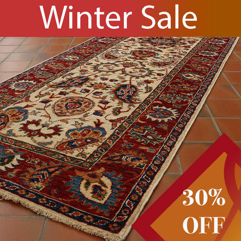 Handmade Afghan Aryana Runner - WS295718
