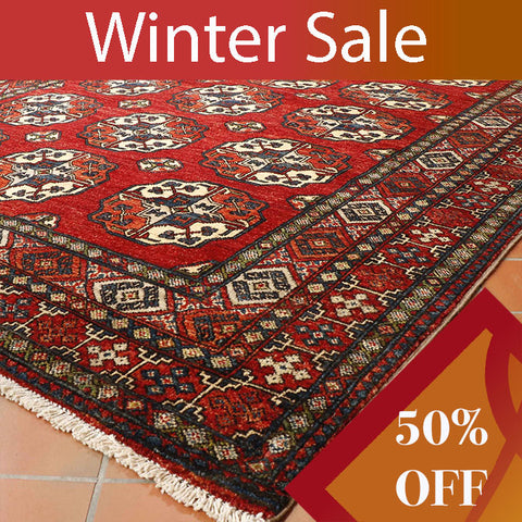 Handmade Afghan Ersari rug - WS295849