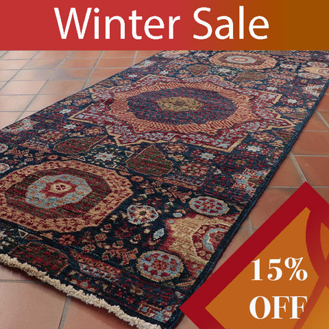 Handmade Afghan Mamluk runner - WS306430