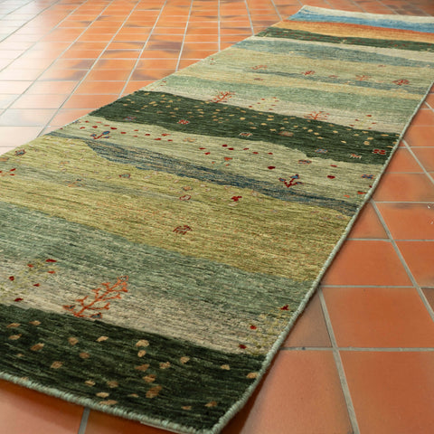 Handmade Afghan Luri Gabbeh runner - WS306442
