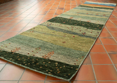 Handmade Afghan Luri Gabbeh runner - WS306442