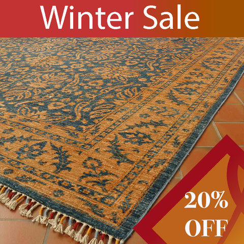 Fine handmade Afghan Suzani carpet - WS307491