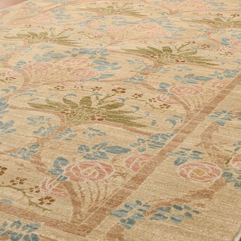 Handmade Arts and Craft Afghan runner - WS307650