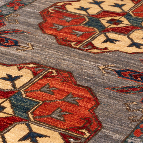 Handmade Afghan Ersari short runner - 307948