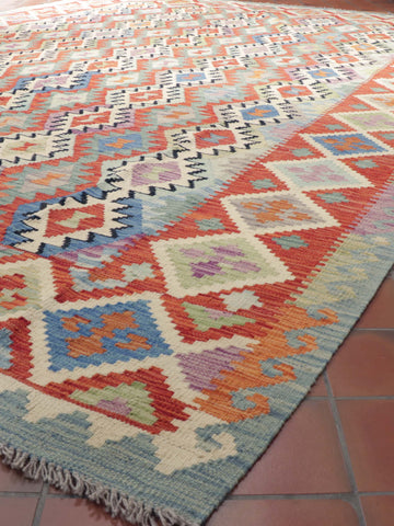Handmade Afghan Kilim - CB307993