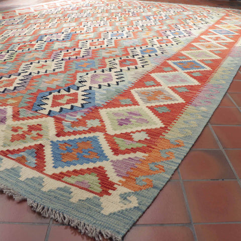 Handmade Afghan Kilim - CB307993