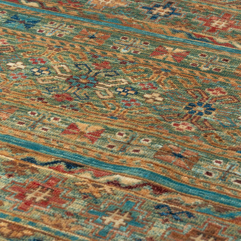 Handmade fine Afghan Samarkand carpet - 308228