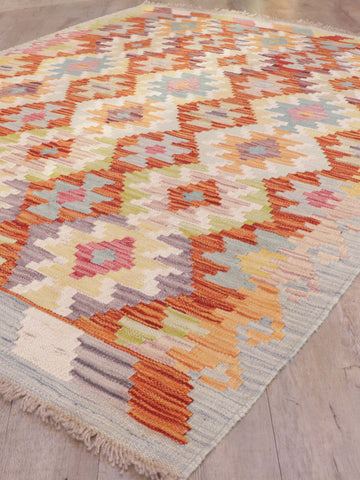 Handmade Afghan Kilim - WS309390