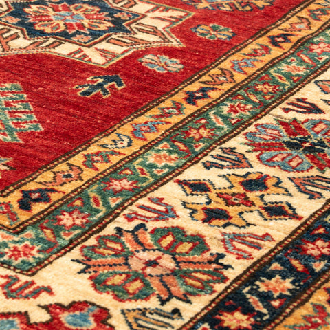 Handmade Afghan Kazak rug - 309833
