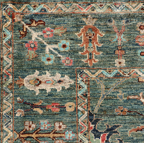 Handmade Afghan Sultani rug - ENR309852