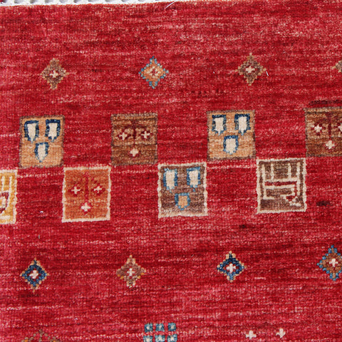 Handmade Afghan Loribaft rug - ENR309866