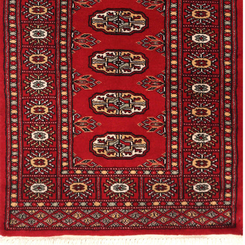 Handmade Mori Bokhara runner - ENR309915