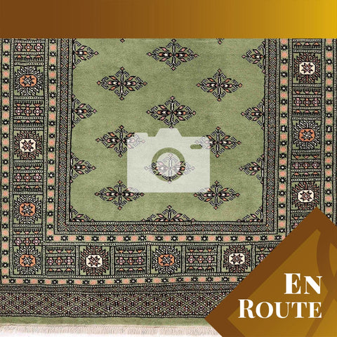 Handmade Pakistan Bokhara rug - ENR309983
