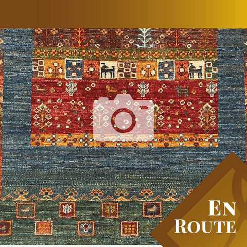 Handmade Afghan Loribaft rug - ENR310026