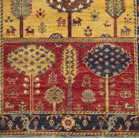 Handmade Afghan Loribaft rug - ENR310028