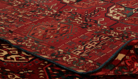 Antique handmade Tekke Turkoman carpet - CB139668