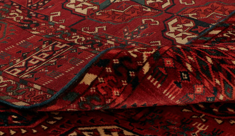 Antique handmade Tekke Turkoman carpet - CB139668