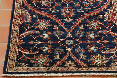 Handmade Afghan Choeb Rang short runner - CB307484
